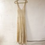 Free People  Intimately Love Story Lace Gauze Slip Dress in Cream Small Photo 2