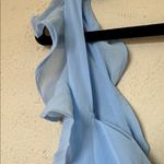 House Of CB ‎ 'Ariela' Soft Blue Ruffle Maxi Dress NWOT size S Photo 10