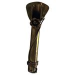 Antique Gold Posey Holder Pin Brooch Tussie Mussie Tested Silver & Gold Thailand Photo 3