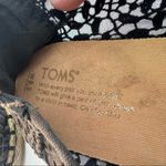Toms (8.5) Womens Brown Jacquard Floral Lace Espadrille Slip On Flats Photo 8