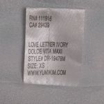 Yumi Kim Dolce Vita Maxi in Love Letter Ivory Floral Maxi XS New Photo 12