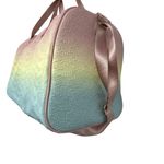 Juicy Couture  Pastel Ombré Logo Duffel Bag Weekender Pink Yellow Mint Y2K Photo 10