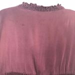 GNW Babydoll Top Womens Medium Y2K Dark Fairy Whimsigoth Boho Coquette Romantic Red Photo 6