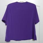 Ladies' Napa Valley Blouse (L) Purple Size L Photo 7