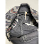 Free People  Womens Shorts Size 2 Gray Striped Newman High‎ Rise Cotton Blend Photo 5