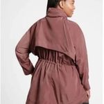 Athleta 3X Plus Size Drip Drop Rain Jacket Lightweight Packable Coat Hooded Photo 5
