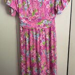 Lilly Pulitzer Anchorage Midi Dress Amethyst Moms The Word Dress XS New Photo 5