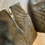 Forest green ankle boots for women size 10 Photo 5