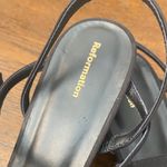 Reformation Black Square-Toe Heels Photo 1