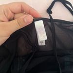 Victoria's Secret  Black and Blue Bow Sheer Camisole Photo 1