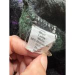 UB Umberto Bilancioni Abstract Wool Chunky V Neck Grandpa Sweater VTG US 14 / 40 Black Size XL Photo 6