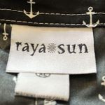 Raya Sun Black & White Drawstring Swim Shorts XL Photo 4