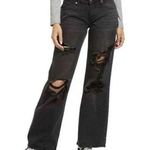 BP wide leg NEW distressed low rise denim Size 33 New 90s Grunge trendy Photo 7