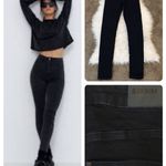 H&M &DENIM SUPER DARK WASH INK BLUE, DARK HARDWARE SKINNY! TALL Photo 1