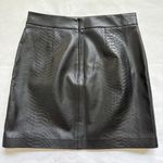 Aritzia  Wilfred Leather Skirt Mini Photo 1