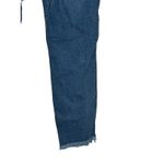 Hollister California Women Mom Jeans Curvy Hi-Rise Distressed Raw Hem Denim 26 Photo 5