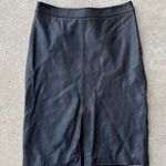 Loro Piana  Leather Pencil Skirt Size 44 Photo 0
