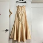 Alfred Sung D742 Strapless Sateen Twill Gown Photo 5