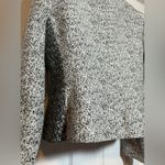 Calvin Klein Black & White Women’s Classic Cotton Blend Zip Up Business Blazer Photo 6