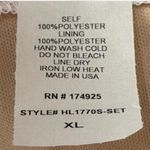 Lace Skirt & Crop Top Set‎ White Size L Photo 12