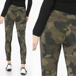 Athleta  • Essex Camo Hybrid Tight legging pant green black hiking outdoor active Photo 13