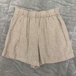 Macy's And Now This  Cream Linen Shorts and Vest Matching Set Photo 6