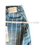 Ymi Jeans Women's Blue & White Stripped Short Jean Skirt Photo 5