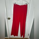 Alice + Olivia Dylan High Rise Wide Leg Pants in Poppy Red 6 Photo 3