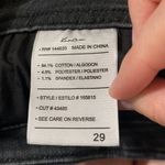 New KanCan for Maurices Skinny High Rise Black Jeans petal waistline 80s size 29 Gray Photo 11