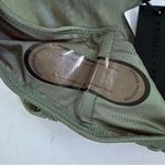 Kendall + Kylie Henley Smocked Cheeky Bikini Bottom Dark Ivy Size XL NWT Photo 9