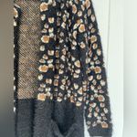 Anthropologie  La Fee Verte Animal Print open front cardigan with pockets size XS Photo 3