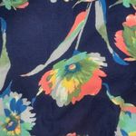 Anthropologie  Tabitha Floral Print Dress Green Short Sleeve Party Cocktail Sz 2P Photo 7