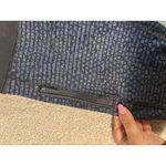 Lululemon  Womens Inspire II Yoga  Leggings  Black Blue‎ Zipped Pockets SIZE 4 Photo 8