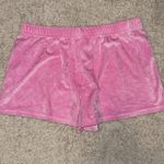 Juicy Couture Pink Velour Pajama Sleepwear Shorts and Top Set Women's Large Photo 11