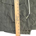 Decathlon QUECHUA Green Hooded Jacket Water Resistant Outdoor Size L Rain Hiking Size L Photo 2