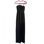 Likely Rocky Ruched Cut-Out Gown in black Photo 7