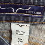 Kimes Ranch Indigo Straight Leg Women's Jeans Blue Size 6 Photo 4