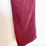 J Brand Oxblood Corduroy Selena Bootcut Cropped Pants Size 27 Photo 6