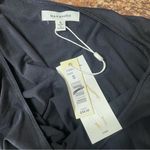 Max Studio  Side Tie Tee Black Size Small Photo 4