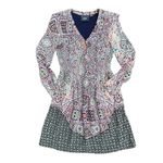 Anthropologie Maeve by Amethyst Tile Dress XS Photo 4