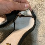 Louise et Cie  Size 39 8.5 Black Open Toe Heels Ankle Strap Block  Strappy Lo-Kai Photo 8