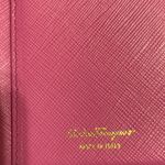 Salvatore Ferragamo Pink Wallet with Gold Accent Photo 8