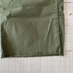 Frank & Eileen  Blackstone Pants size 6 Green Twill Raw‎ Hem Ankle Khakis Photo 3