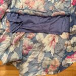 LARA G women’s‎ floral silk blend dress light weight NWT medium wedding Blue Photo 6