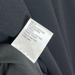 Tadashi Shoji  Perkins Asymmetric Draped Gown in Black/ Ivory Size Medium Photo 9