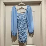 Hello Molly Tangy Bellini Mini Dress in Baby Blue Size: US 8/ Large Photo 8