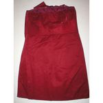 The Limited New Womens Party  Dress Dark Red Strapless 14 Date Dinner Wedding Gue Photo 7