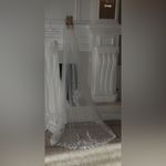 Timeless 90” Lace Appliqué Veil Photo 2