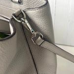 Michael Kors PEARL GRAY/GREY LEATHER PURSE Photo 5