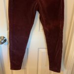 American Eagle Burgundy skinny corduroy pants size 6 Photo 3